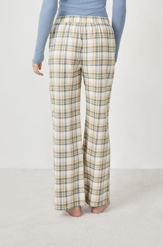 Pantalon de pyjama à carreaux;${refinementColor}