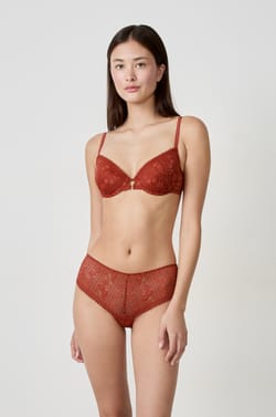 Panty tipo boxer de encaje;${refinementColor}