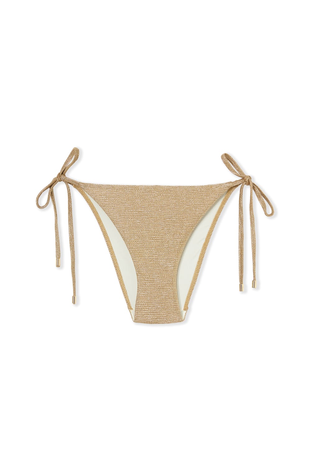 Bas de maillot de bain bikini &agrave; nouer iris&eacute;;${refinementColor}