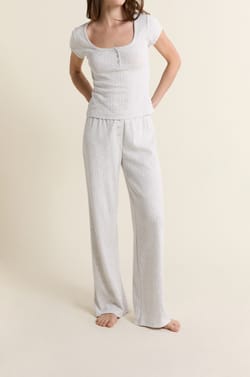 Pantalon de pyjama en coton;${refinementColor}