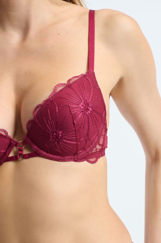 Soutien-gorge N.2 - Le push-up plongeant details brodés;${refinementColor}