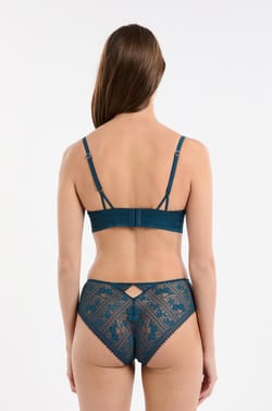 Bra N.8 - The Wireless Triangle in Lace;${refinementColor}