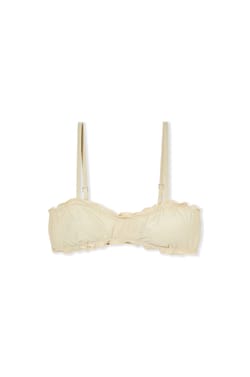 Haut de maillot de bain bandeau paillet&eacute; avec bretelles amovibles;${refinementColor}
