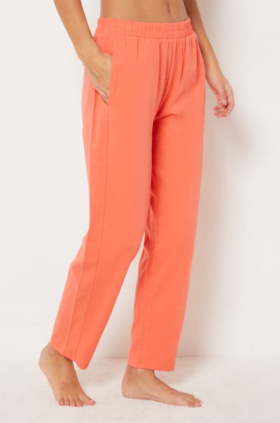 Jsaierl Pantalon De Pyjama En Peluche Pour Femmes, Confortable Et Chaud, Pantalon De Détente Long Avec Cordon De Serrage Et Poches