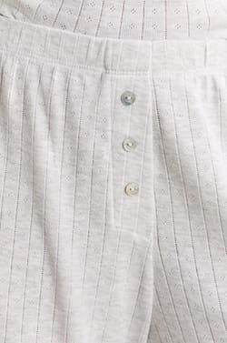 Pantalon de pyjama en coton;${refinementColor}