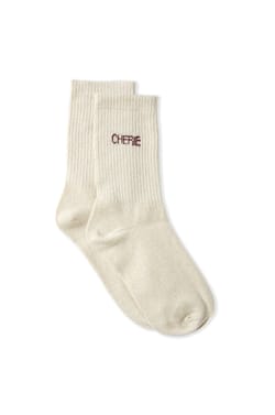 Chaussettes paillet&eacute;es avec coton;${refinementColor}