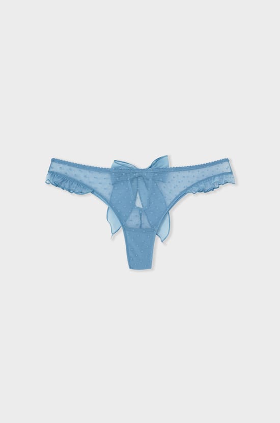 Tanga en tulle;${refinementColor}