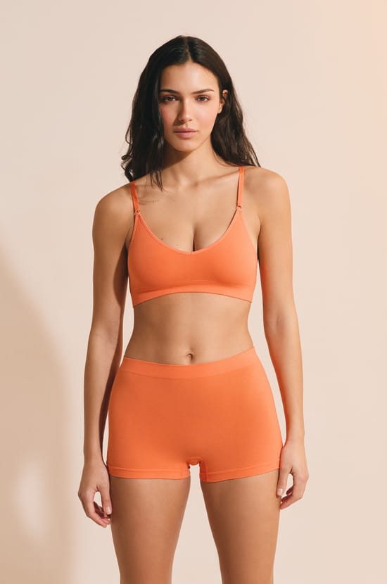 Short corte masculino sin costuras de algod&oacute;n org&aacute;nico;${refinementColor}