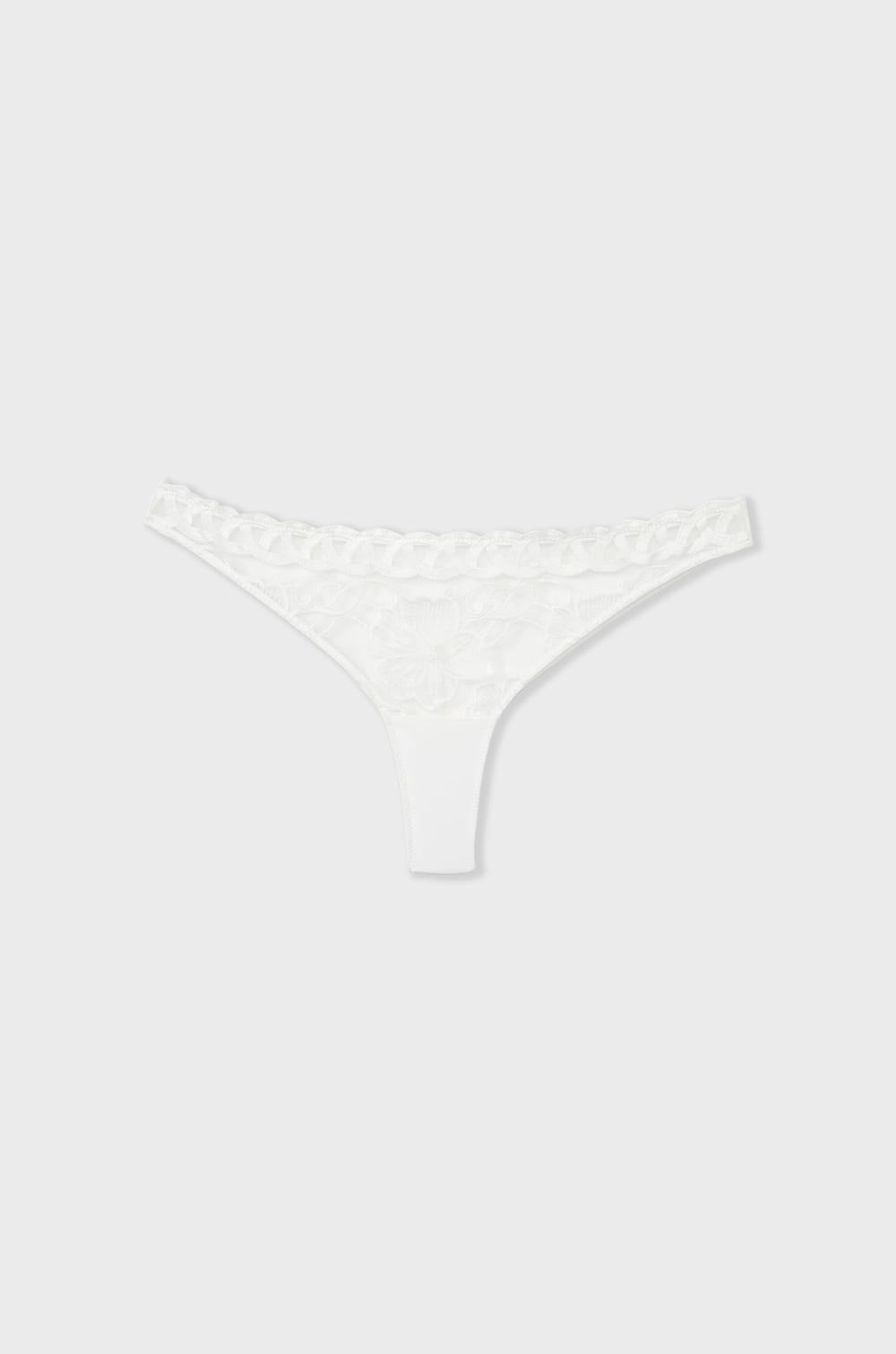 Embroidered Tanga;${refinementColor}