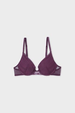 Bra N.2 - The Plunge Push-up in Lace;${refinementColor}