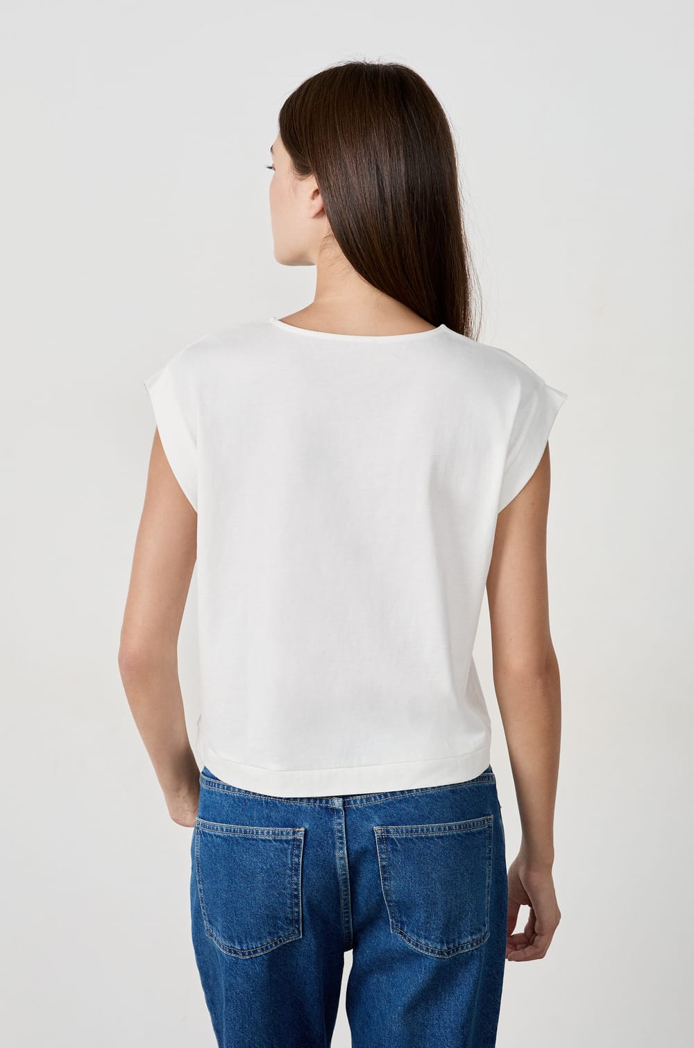 Cotton T-shirt with print;${refinementColor}