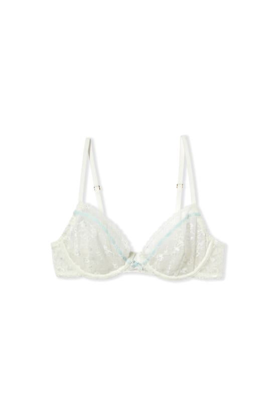 Lace Demi Bra;${refinementColor}