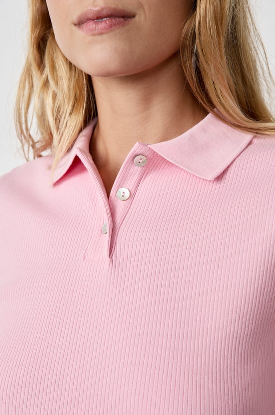 Short-Sleeved Polo Shirt;${refinementColor}
