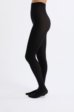 Essential opaque tights with thermal effect - 100D;${refinementColor}