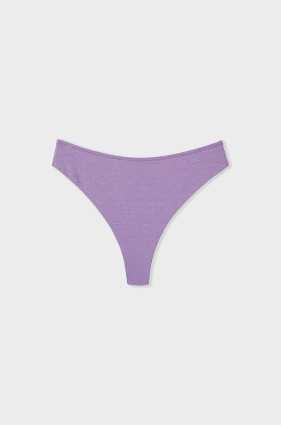 Bas de maillot de bain br&eacute;silien high leg paillet&eacute;;${refinementColor}