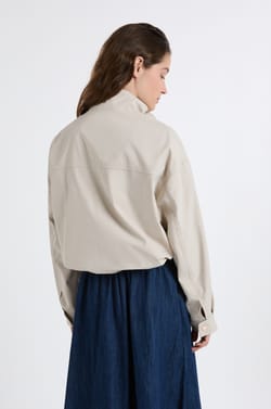 Jacket with Gold Details;${refinementColor}