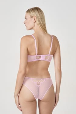 Strapless Bra with Embroidery;${refinementColor}