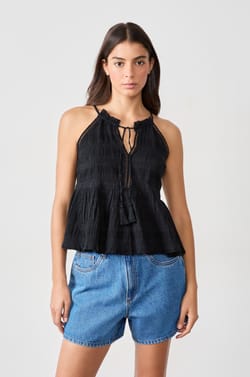 Embroidered Tank Top;${refinementColor}