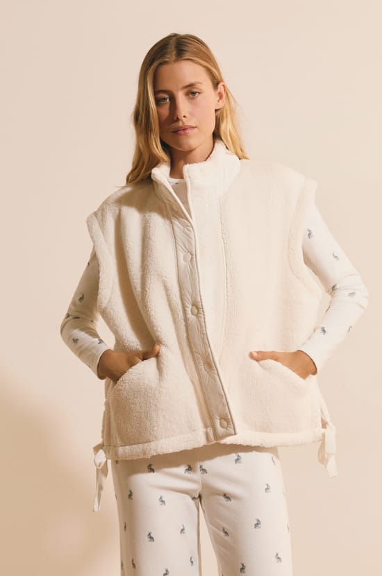 Gilet sans manches avec noeuds;${refinementColor}