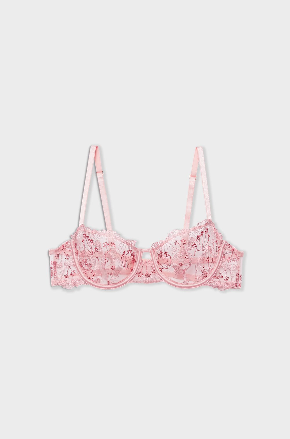 Bra N.9 - Embroidered Balconette;${refinementColor}