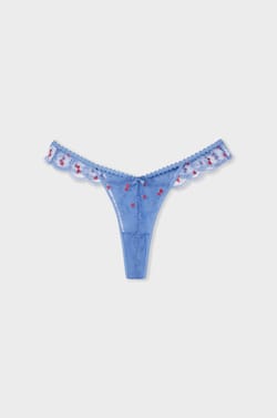 Tanga brodé;${refinementColor}