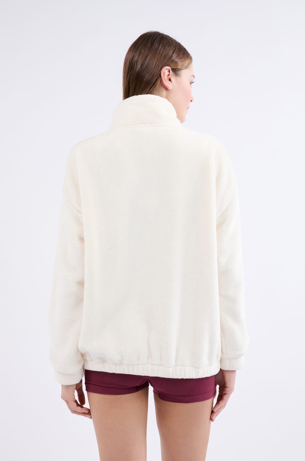 Veste de pyjama à manches longues;${refinementColor}