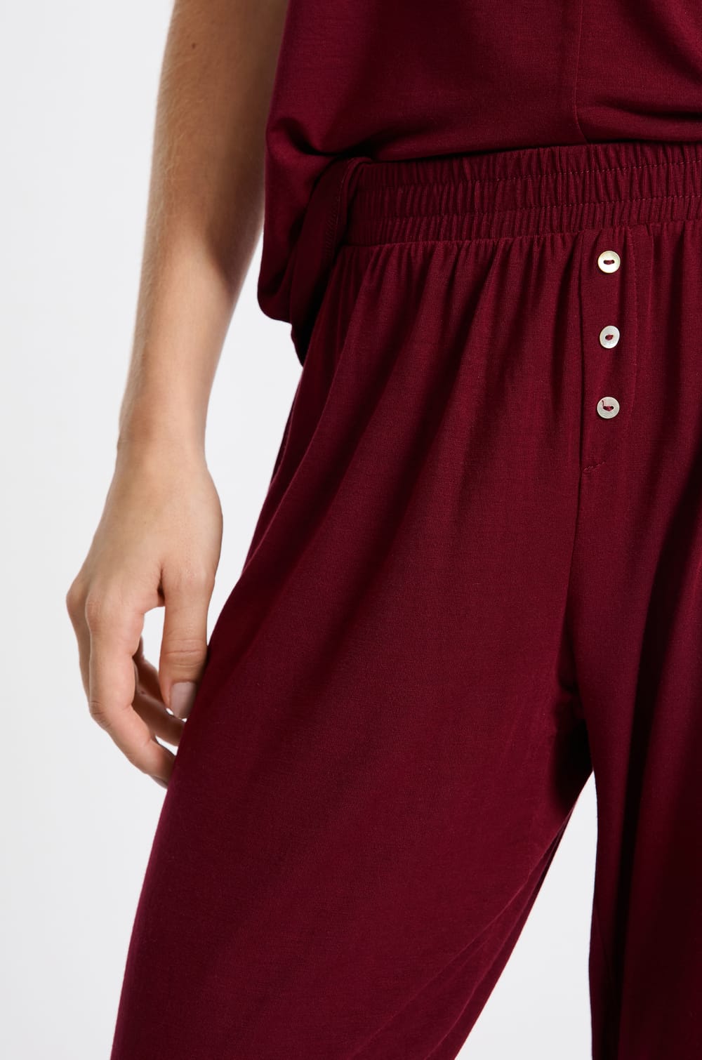  Pantal&oacute;n de pijama de modal;${refinementColor}