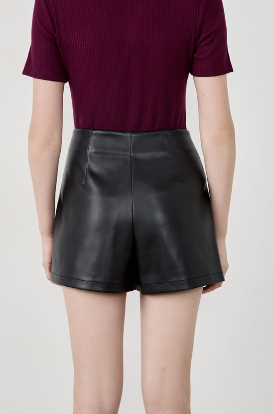 Short-sleeved ribbed T-shirt;${refinementColor}