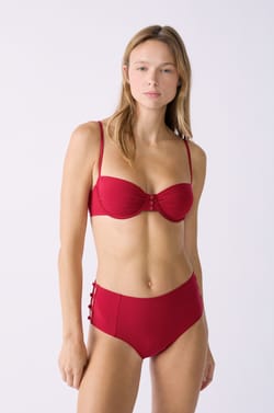 Panty de bikini de talle alto Marcia Wear x Etam;${refinementColor}