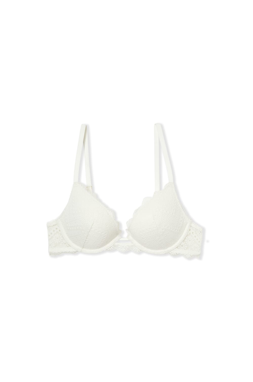 Soutien-gorge N.2 - Le push-up plongeant en dentelle;${refinementColor}
