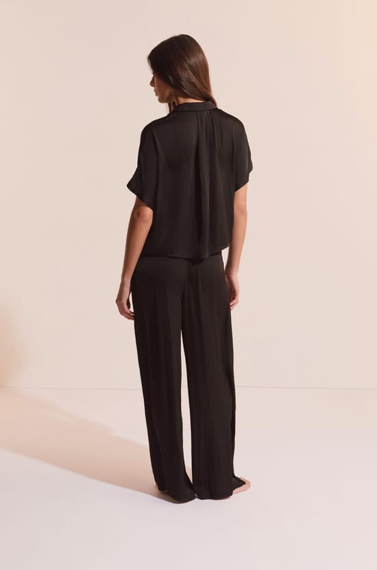 Wide-leg satin trousers;${refinementColor}