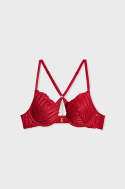 Bra No. 2 - The Plunge Push-Up with Jewel Details;${refinementColor}