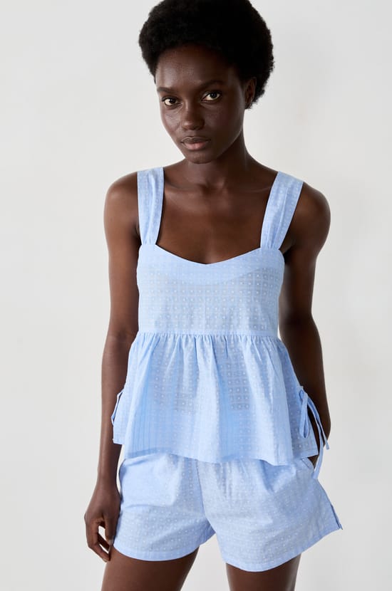 Top en coton;${refinementColor}