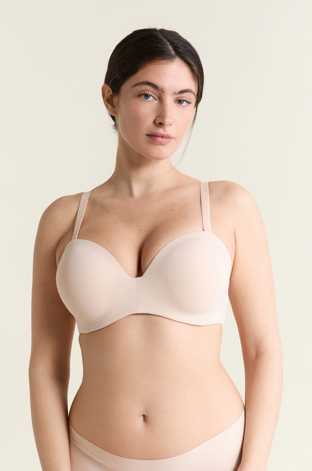 Bandeau mit leichten Schalen, abnehmbare Tr&auml;ger, K&ouml;rbchen C-E;${refinementColor}