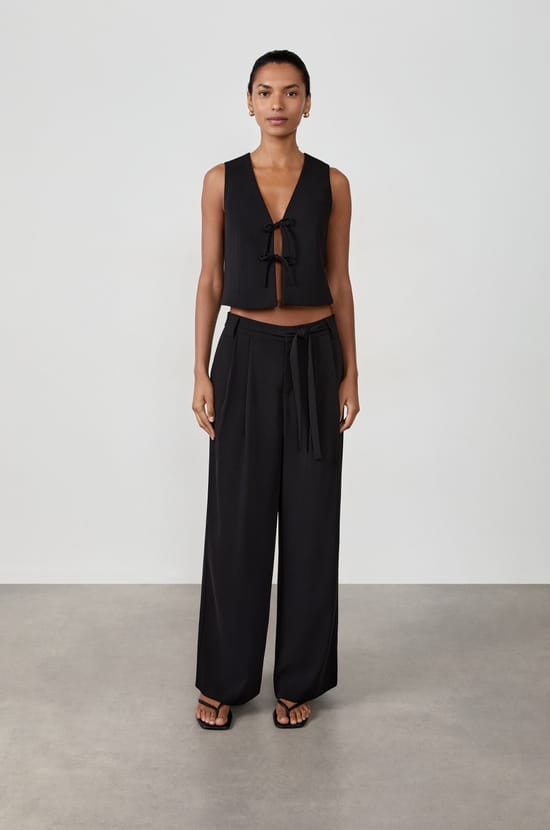 Pantalon fluide large;${refinementColor}