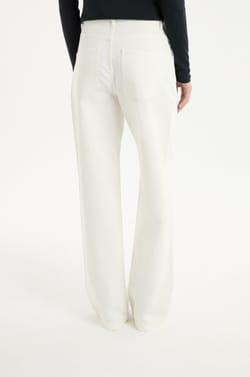 Wide-leg cotton jeans;${refinementColor}