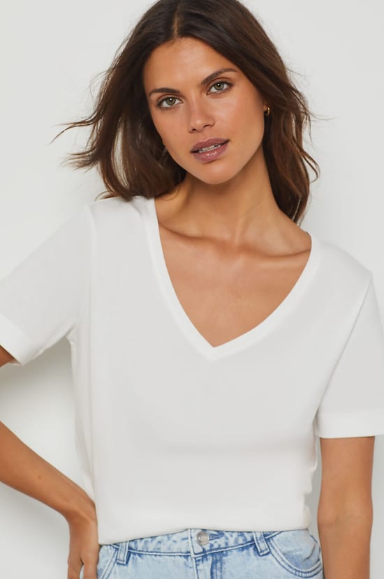 T-shirt manches courtes 100% coton;${refinementColor}