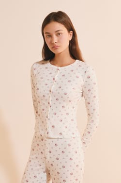 T-shirt manches longues avec boutons;${refinementColor}