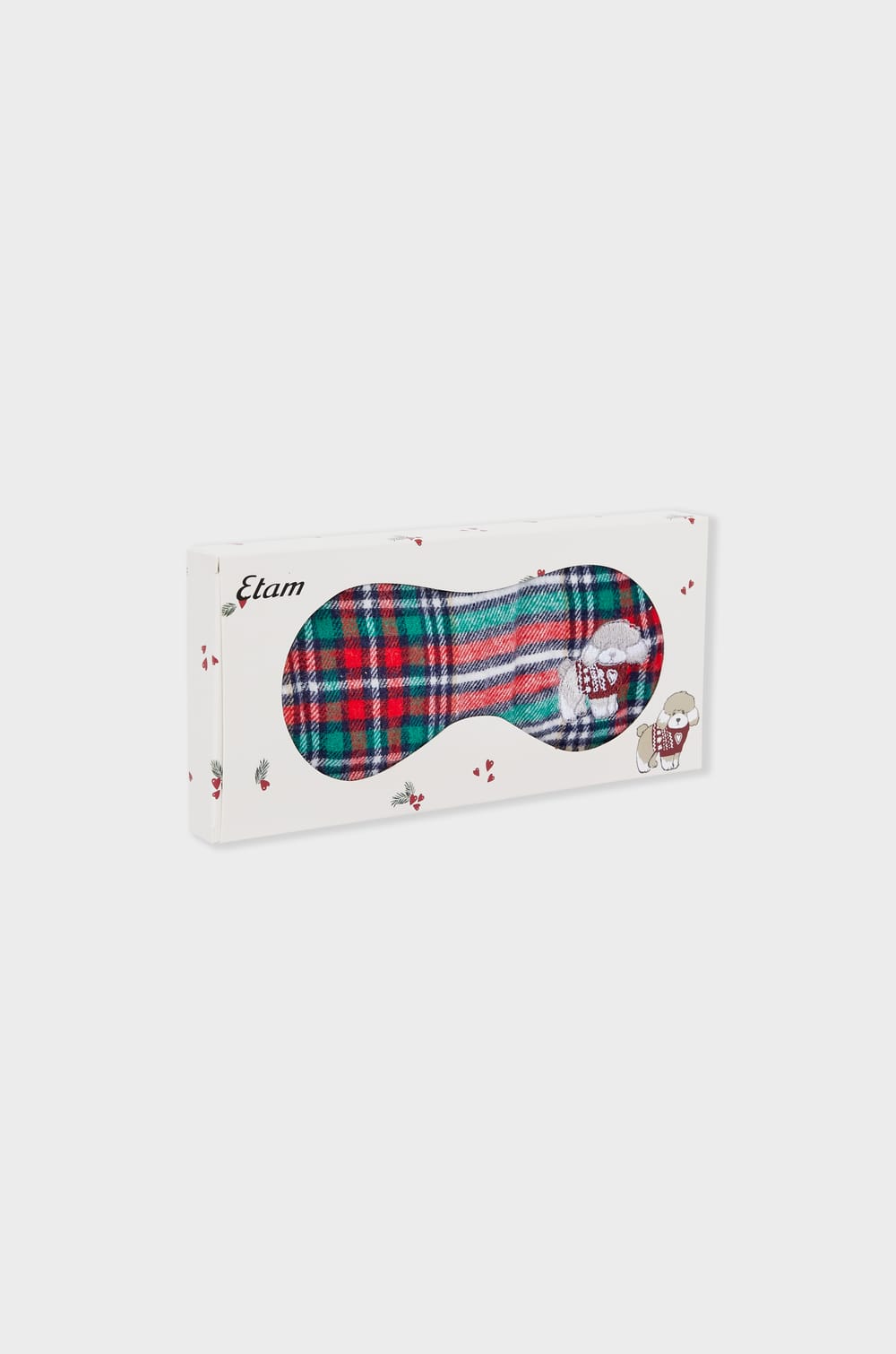 Cotton Patterned Sleep Mask;${refinementColor}