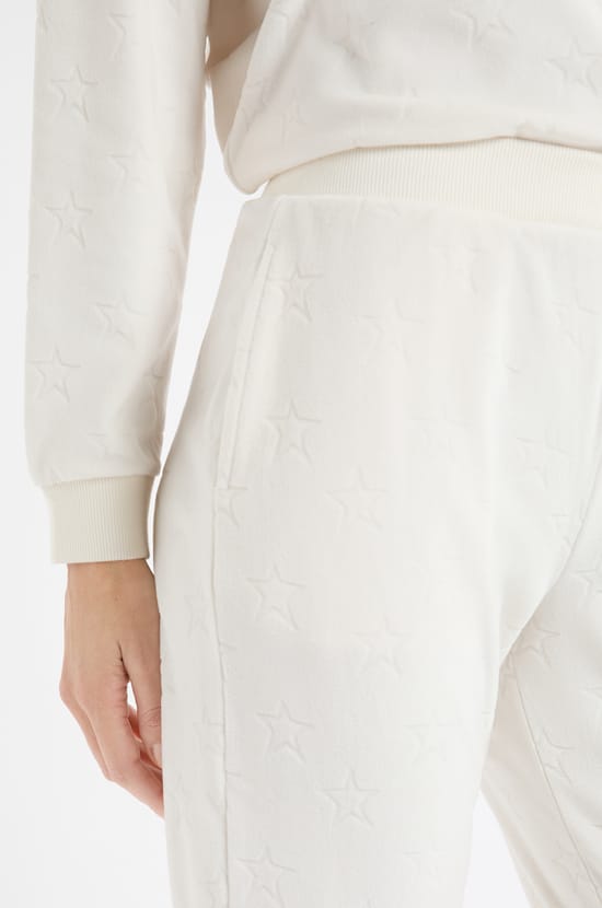 Pantalon pyjama à motif étoile;${refinementColor}