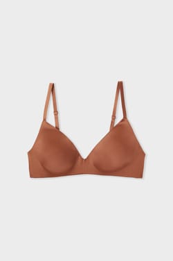 Wireless Triangle Bra;${refinementColor}