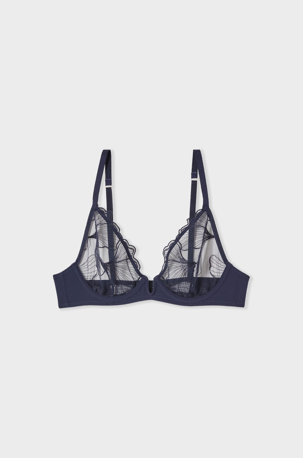 Embroidered Bra;${refinementColor}