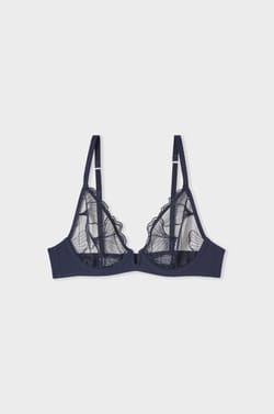 Embroidered Bra;${refinementColor}