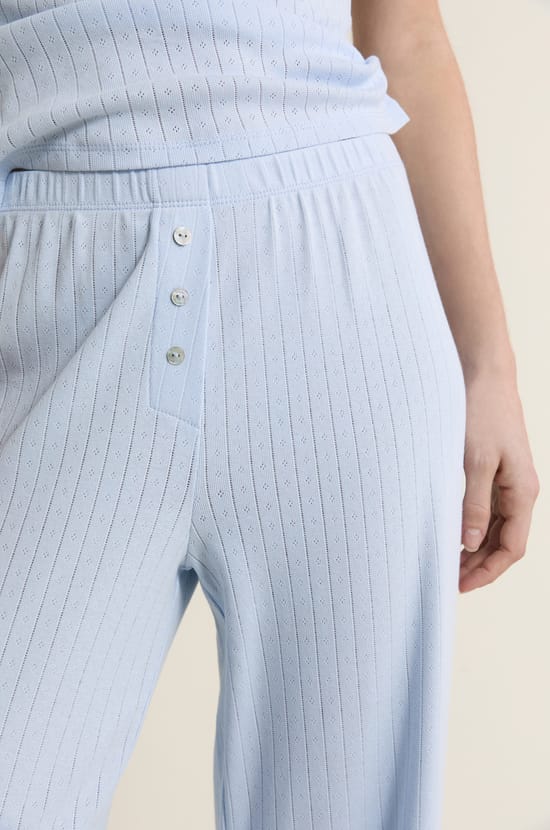 Pantalon de pyjama en coton;${refinementColor}