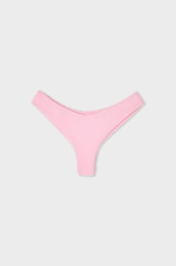 Bas de maillot de bain br&eacute;silien high leg satin&eacute;;${refinementColor}