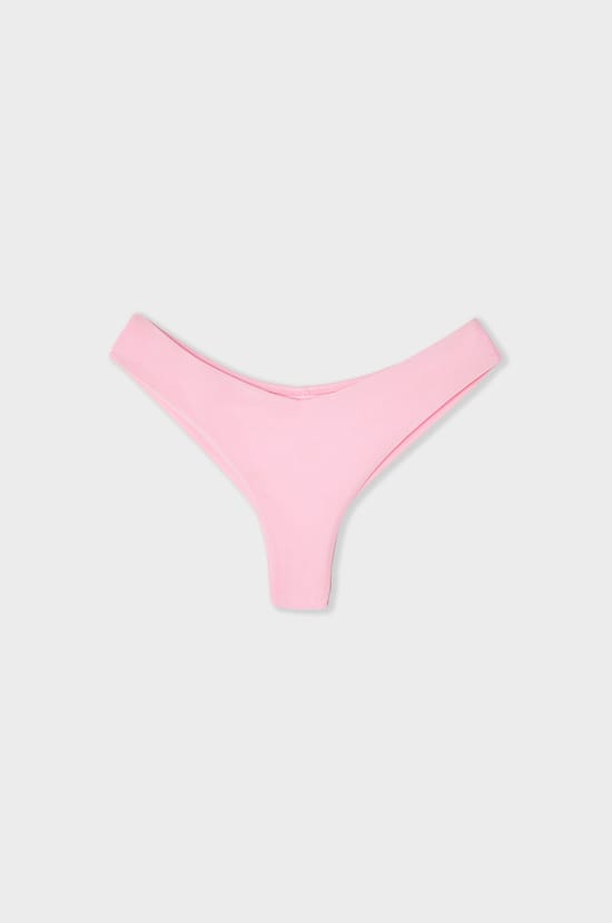 Bas de maillot de bain br&eacute;silien high leg satin&eacute;;${refinementColor}