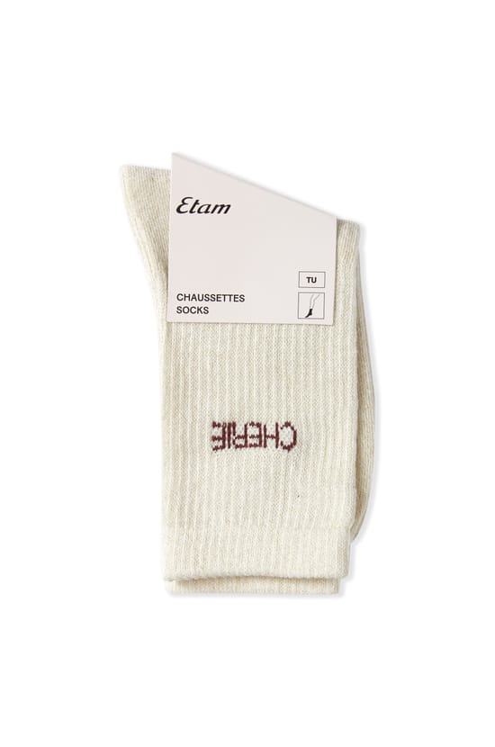 Chaussettes paillet&eacute;es avec coton;${refinementColor}
