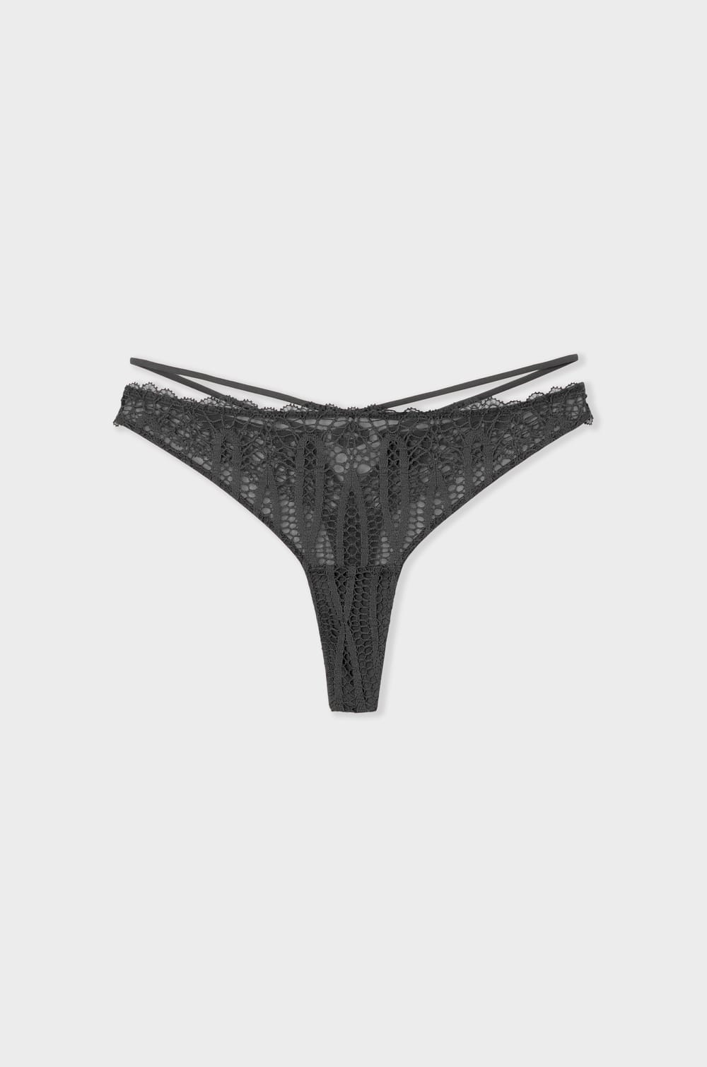 Tanga de encaje;${refinementColor}
