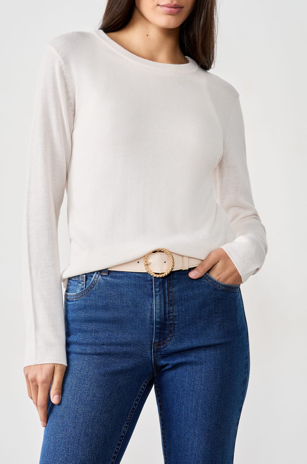 Ceinture en cuir;${refinementColor}