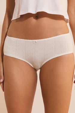Shorty en coton;${refinementColor}